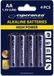 ESPERANZA LR06/AA alkaline batterij, 4 stuks per blisterverpakking