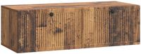 vidaXL Wandmontage TV-kast Oud hout 98 x 41 x 30 cm Bewerkt hout