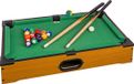 Atmosphera Speelgoed pooltafel/biljarttafel - voor op de tafel - 51 x 31 cm - kinderen/volwassenen