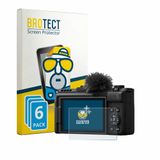 BROTECT - Screenprotector voor Canon PowerShot V1 Premium - Folie Beschermfolie matte 6 Stuks