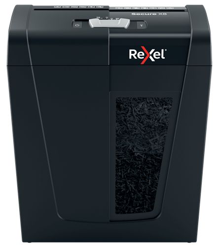Rexel Secure X8 Papierversnipperaar - Kruisversnippering - 8 vel - 14L - Zwart
