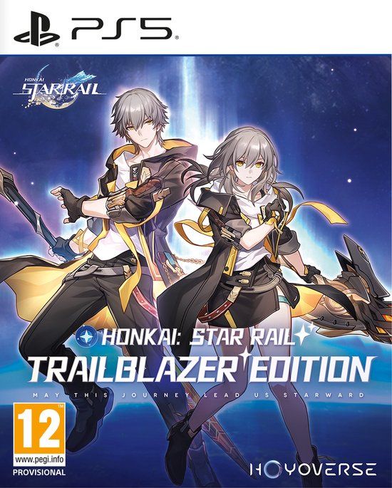 Honkai Star Rail: Trailblazer Edition - PS5 - Blu-ray - Role Playing Game (RPG) - 12+
