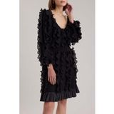 Anne Fontaine Robe Prose Noir Taille : 36