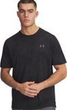 Under Armour Tech Vent Jacquard Sportshirt heren Zwart L