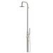 Sined PULA PARETE INOX - Douche murale extérieure en acier inoxydable - eau chaude et froide