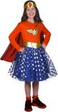Wonder Ciao Wonder Woman Kostuum Meisje Verkleedpak - Maat 5-7 Jaar