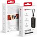 FORCELL F-ENERGY F10k1 powerbank, compatibel met Apple Watch, PD, QC3.0, 5A, 22,5W, 10.000 mAh, noir
