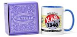 KAB Mug en céramique avec design radio