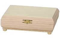 Artemio VICBTR Paulownia Sieradendoos, hout, beige, 18 x 9 x 9 cm