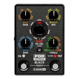 Line 6 POD Express Black – Compacte Hi-Gain gitaarversterker en effectprocessor met 7 unieke versterkers, 7 cabinets, 17 ingebouwde effecten, USB-C-interface voor opnames