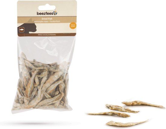 Beeztees Deli Gedroogde Visjes Sardines 100 gr