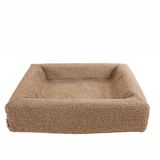 BIA Hondenbed Hoes - Teddy Beige 100x80x15 cm