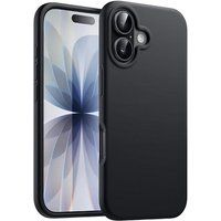 Apple iPhone 17 Coque - Housse Étui Silicone Gel Fine + Verre Trempé - Noir