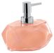 Gedy Chanelle zeepdispenser, hars, zalm, 7,8 x 11,5 x 12,6