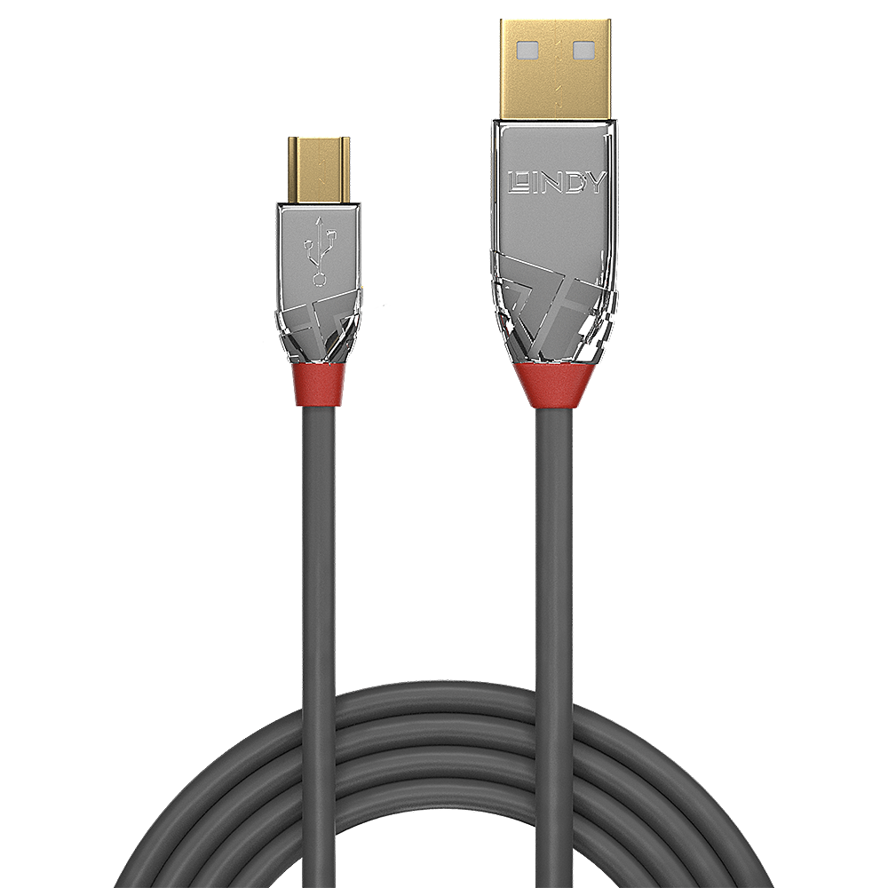 LINDY 36633 USB-kabel 3m grijs