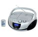 Nevir NVR-480UB Digitaal 2 W FM Zilver MP3 afspelen