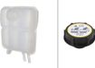 HELLA Expansion tank koelvloeistof, kunststof, met deksel, geschikt voor onder andere FORD FOCUS