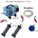 Le Poisson Qui Jardine Set Aération 1 Boule Diffuseur + 2 Diffuseurs 13 Cm Bassin De Jardin De 1000 À 3000 Litres