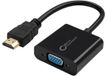 Microconnect HDMVGA1B video kabel adapter 0,15 m HDMI Type A (Standaard) VGA (D-Sub) Zwart