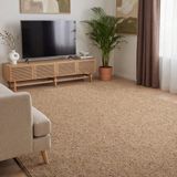 Elle Decoration Rocco vloerkleed in wol-look Rocco/Karamel - 160 x 230 cm