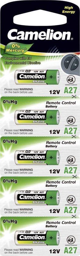 Camelion A27 - 12V Alkaline Batterij - 1 stuk