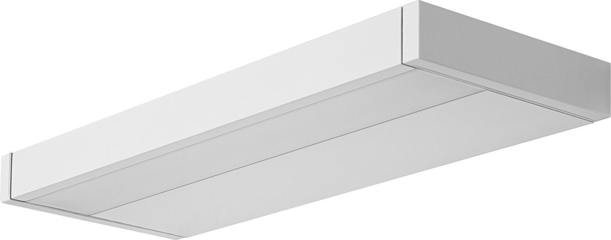 Ledvance Wand- en plafondarmatuur LED: voor muur, LINEAR SHELF / 6,50 W, 220…240 V, stralingshoek: 110, Warm White, 3000 K, body materiaal: aluminum/plastic, IP44