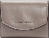 LIEBESKIND BERLIN Portemonnee Alessa 3 Paper Louisa Touch Crinkle Wood Taupe