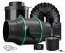 StarTech Ventilatieset voor kweektent - Buisventilator - 10 cm - 3000 tpm - 12 V - Toerentalregelaar - Actief koolfilter - 7,6 m luchtslang