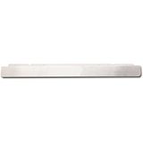 Weerbeen Aluminium Weerbeen 800 mm, 50 mm Materiaalbreedte, 1,2 mm Dikte, Natuurlijk Aluminium