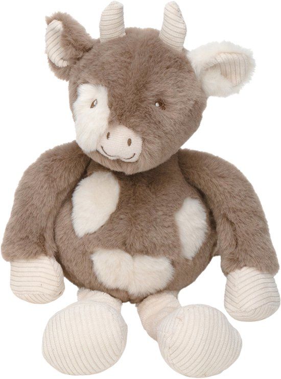 Happy Horse Koe Casey Knuffel 30 cm - Bruin