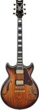 Ibanez Artcore AM93QA-VVH Vintage Violin High Gloss - Elektrische gitaar
