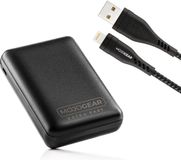 MOJOGEAR MINI EXTRA FAST 10.000 mAh powerbank met Apple Lightning naar USB kabel Extra Sterk