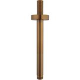 Wiesbaden Caral Douchearm met Plafondbevestiging - 20cm - Geborsteld Brons Koper