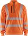 Blåkläder High Vis Sweatshirt halve rits 3564-2538 - High Vis Oranje - S