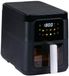 Alpina Airfryer 6 Litres Noir - 1500 Watt - 8 Programmes - Affichage Numérique