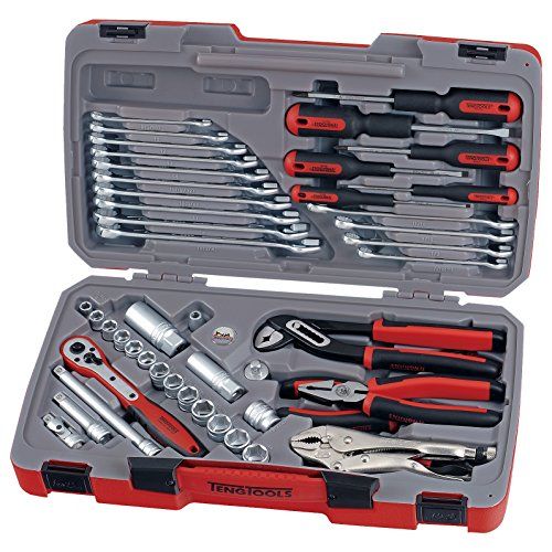 Teng T3848 3/8-inch vierkante aandrijfdoos en gereedschapsset (48-delig)