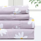 pointehaven Beddengoed, extra eenpersoons lakenset, 3-delig beddengoed - 100% polyester microvezel - superzachte onderhoudsvriendelijke beddengoedset - ademend, diepe zakken, extra zacht