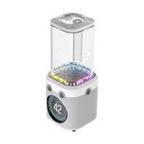 Corsair iCUE LINK XD6 RGB ELITE LCD Pomp/Reservoir – FlowDrive Max Pomp, 480x480 IPS LCD-Scherm, Ingebouwde Temperatuursensor, 22 Adresseerbare RGB LED's, 440ml Nylon Reservoir – Wit