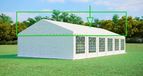 Bâche de toit PVC de rechange 6x12m Blanc