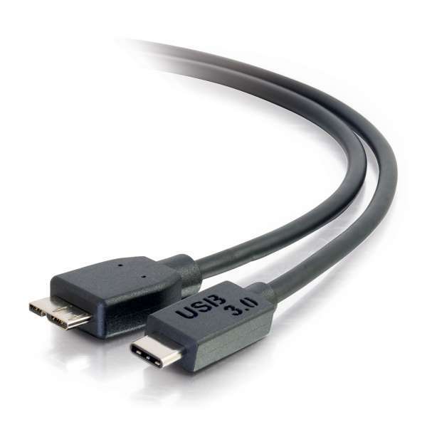 Cables To Go 1m USB 3.1 Gen 1 USB Type C to USB Micro B Cable - USB C Cable Black