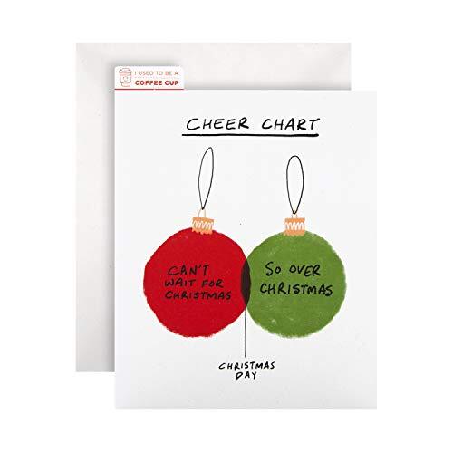 Hallmark Grappige kerstkaart van - Croppers CupCycled™ Design