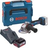 Bosch Professional Bosch GWS 18V-11 Professional accu haakse slijper 18 V 125 mm borstelloos + L-Boxx (06019N4102)
