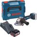 Bosch Professional Bosch GWS 18V-11 Professional accu haakse slijper 18 V 125 mm borstelloos + L-Boxx (06019N4102)