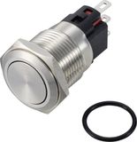 TRU COMPONENTS TC-12647484 Pressostat 250 V/AC 3 A 1x hors service/(en marche) IP65 Continu Laiton (chromé) 1 pièce(s)