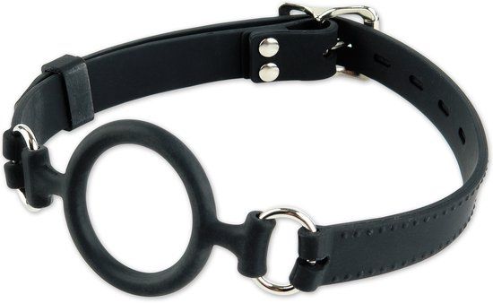 Fetish Fantasy Extreme Siliconen O-Ring Gag Zwart