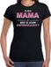 Bellatio Decorations Shoppartners Bv Ik ben mama wat is jouw superkracht - t-shirt zwart voor dames - mama kado shirt / moederdag cadeau XS