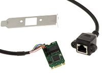 KALEA-INFORMATIQUE M.2 NGFF M B+M Key Gigabit LAN Ethernet 10/100/1000Mbps kaart met Intel I210 Chipset