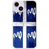 Apple iPhone 14 Drapeau martinique Verstevigd hoesje met sublimatie bedrukking