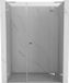 Mexen Lunar L porte de douche pivotante droite 160 cm, transparent, chrome