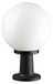 Bol Wandlamp, 40x25 cm, noir, résine, classique, 1 lumière